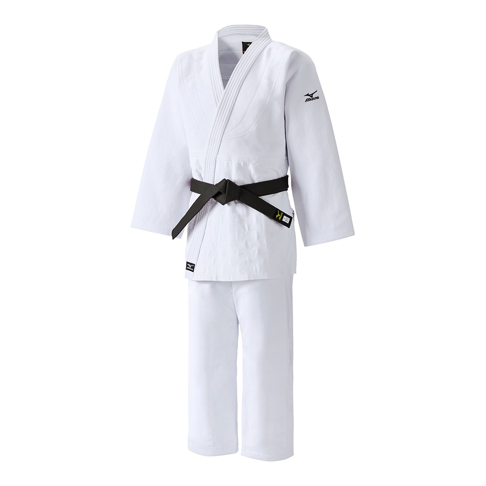 Judogis Mizuno Shiai Hombre Blancas España HDTX-50136